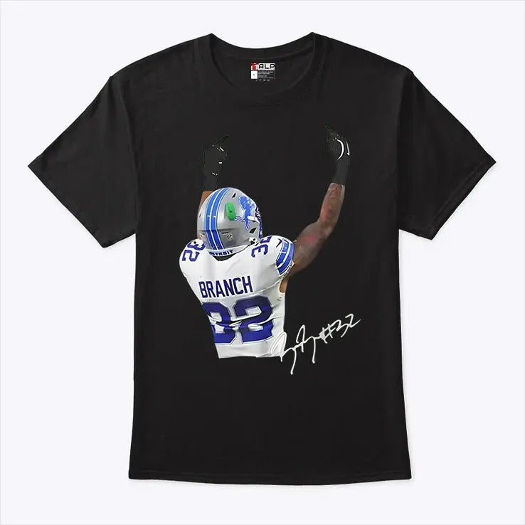 Lions Brian Branch Middle Finger Shirt Shirt