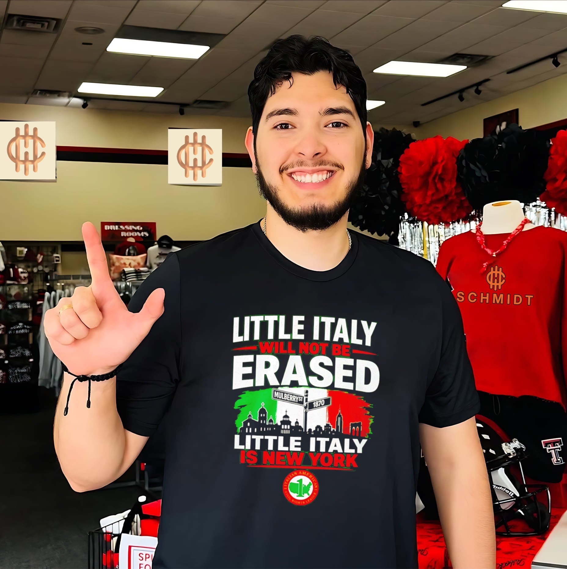 Little Italy Will Not Be Erased Little Italy is New York shirt