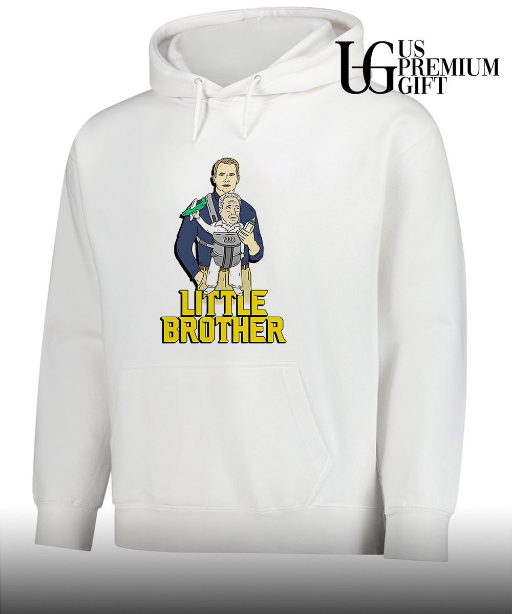 Little brother Dusty May coach Michigan Wolverines caricature shirt