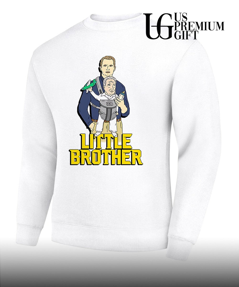 Little brother Dusty May coach Michigan Wolverines caricature shirt