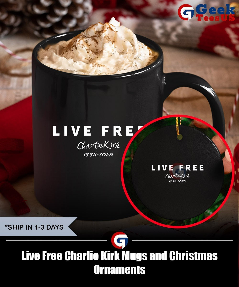 Live Free Charlie Kirk shirt