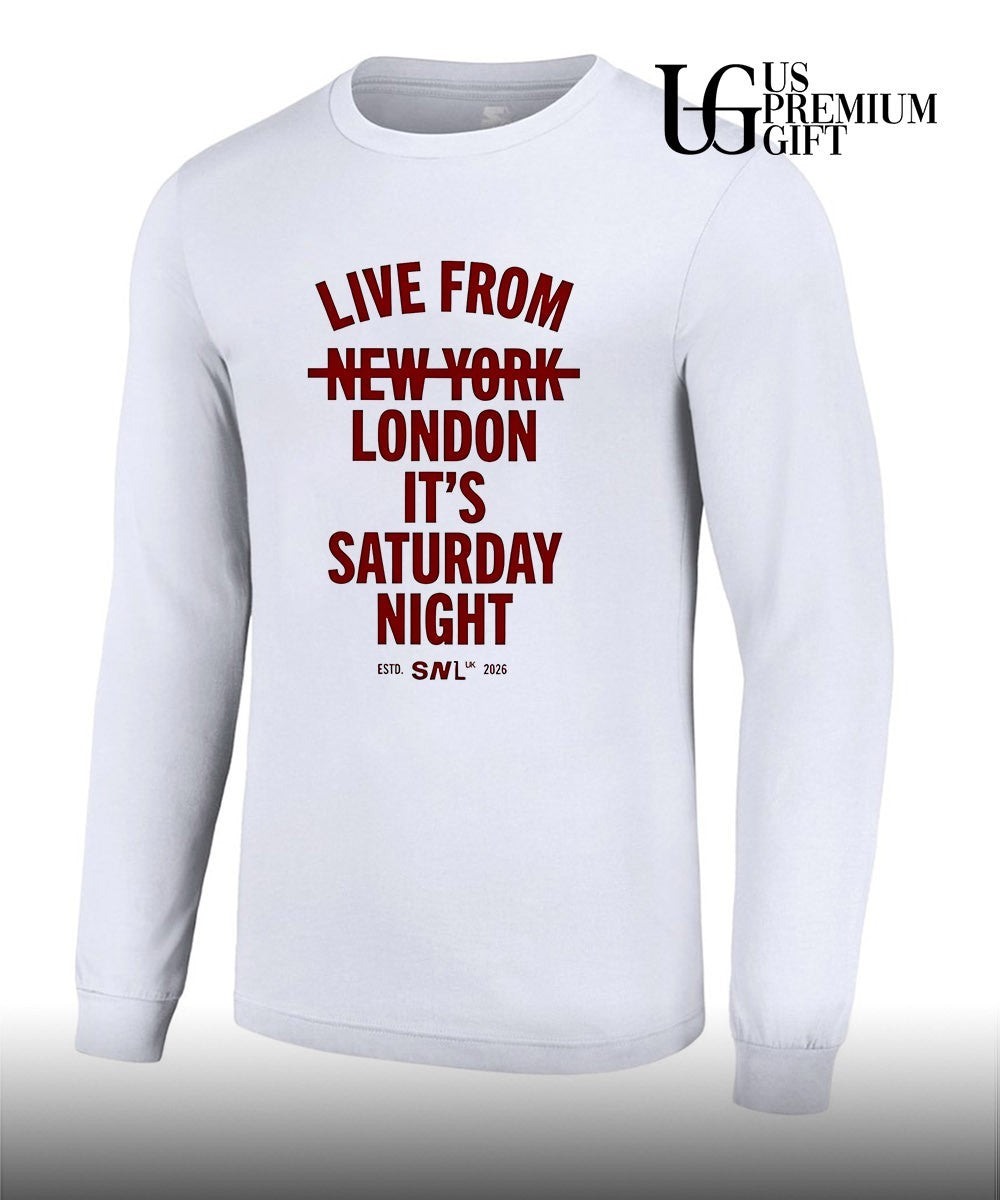 Live from London it’s Saturday Night SNL 2026 shirt