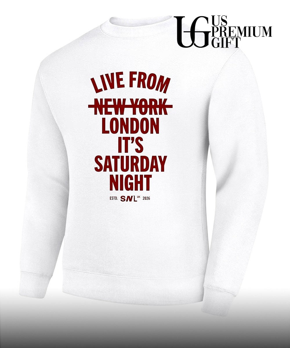 Live from London it’s Saturday Night SNL 2026 shirt