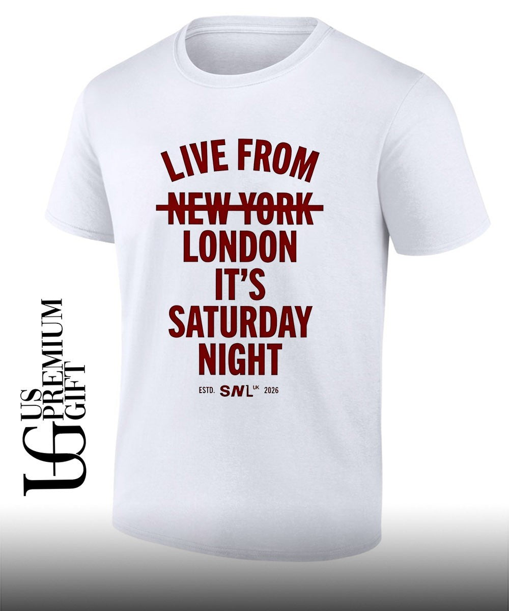 Live from London it’s Saturday Night SNL 2026 shirt