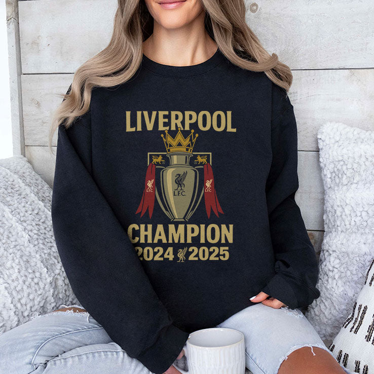 Liverpool Champions 2024-2025 T Shirt