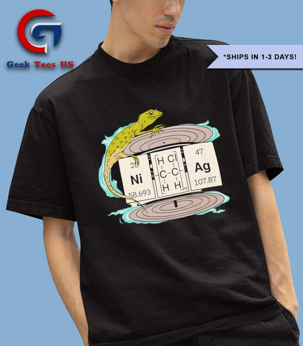 Lizard Chemistry Vinyl Record shirt
