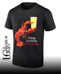 Lobster Friday is in your grasp beer shirt