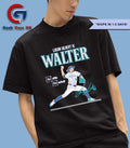 Logan Gilbert is Walter Seattle Mariners MLB 2025 baseball signature shirt