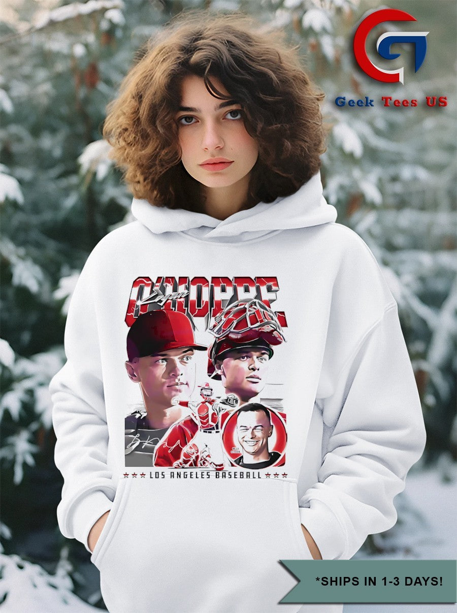 Logan O Hoppe Los Angeles Baseball graphic shirt