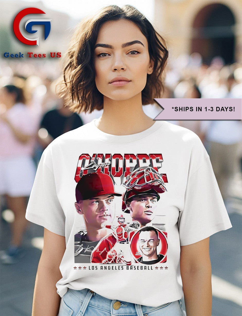 Logan O Hoppe Los Angeles Baseball graphic shirt