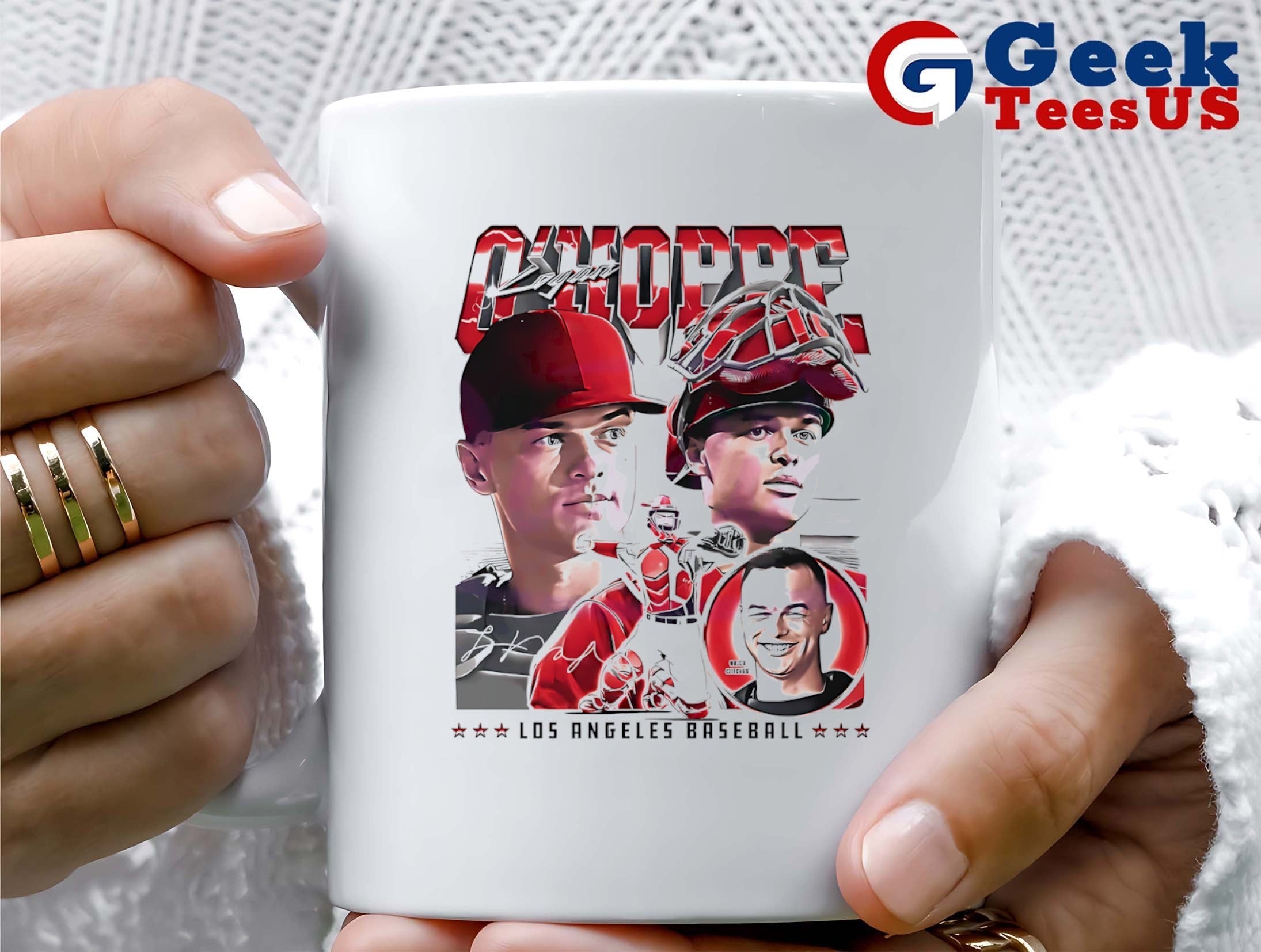 Logan O Hoppe Los Angeles Baseball graphic shirt