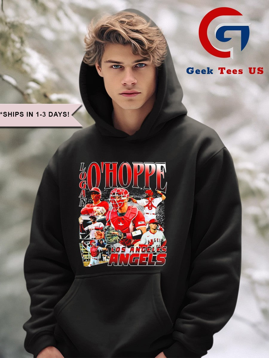 Logan O’Hoppe Los Angeles Angels Baseball graphic shirt
