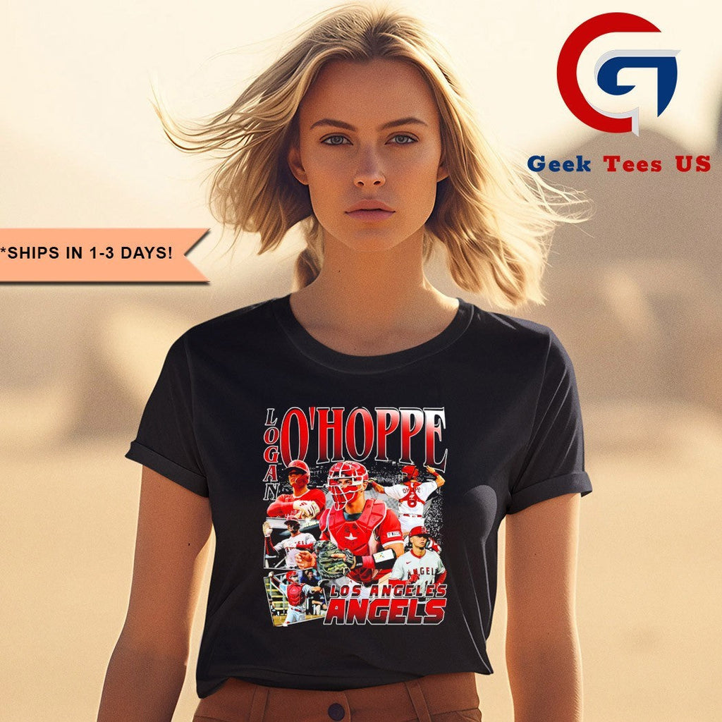 Logan O’Hoppe Los Angeles Angels Baseball graphic shirt