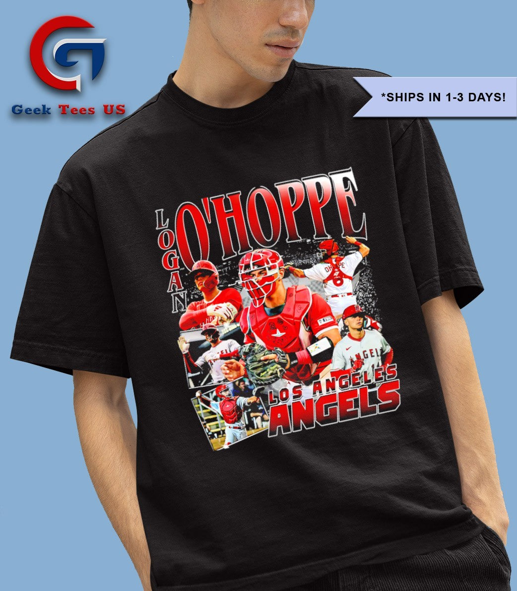Logan O’Hoppe Los Angeles Angels Baseball graphic shirt