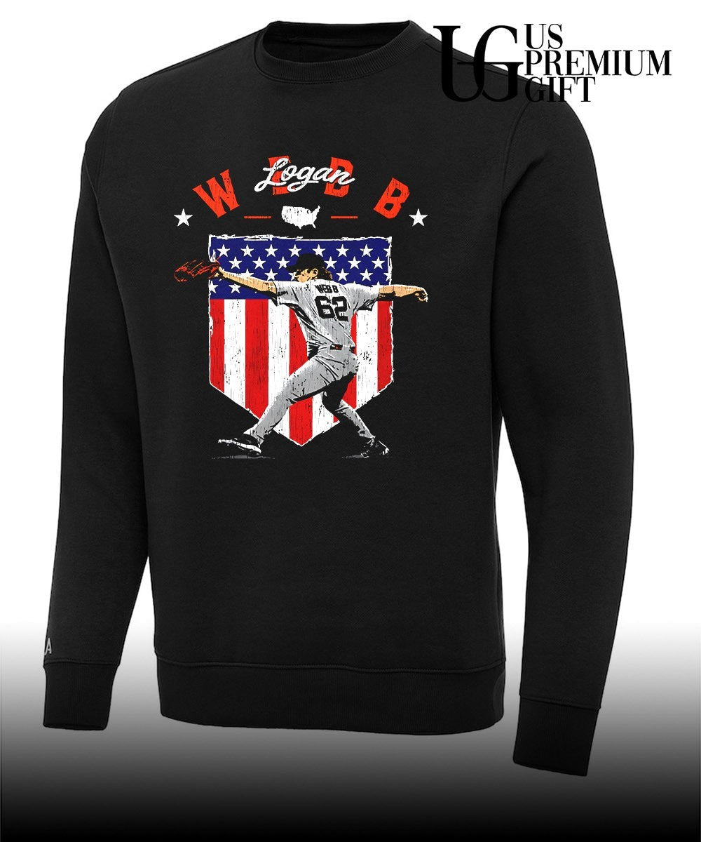 Logan Webb San Francisco Giants baseball Country flag graphic shirt