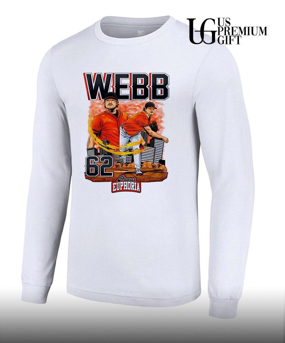 Logan Webb San Francisco Giants baseball Planet Euphoria graphic shirt