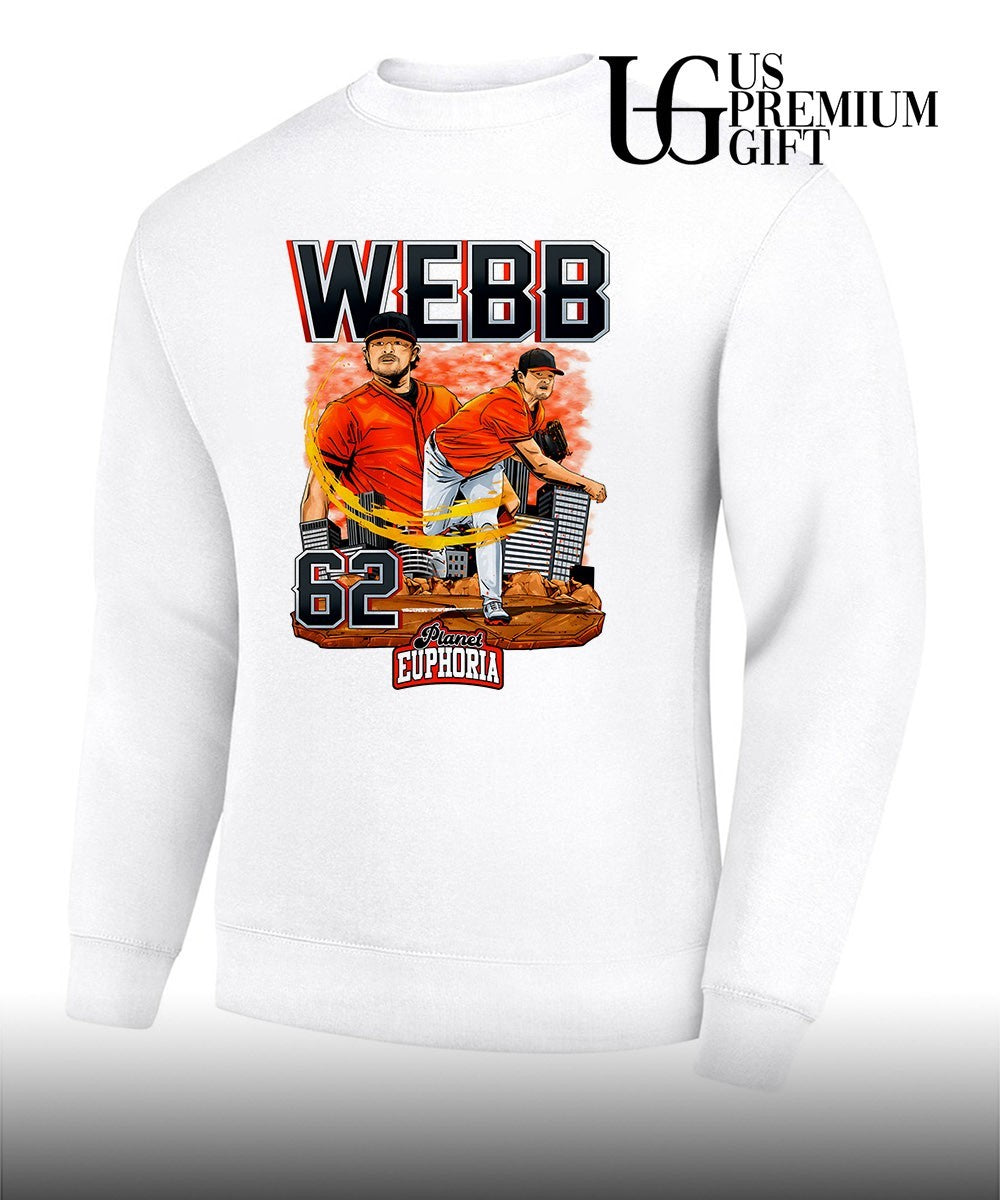 Logan Webb San Francisco Giants baseball Planet Euphoria graphic shirt