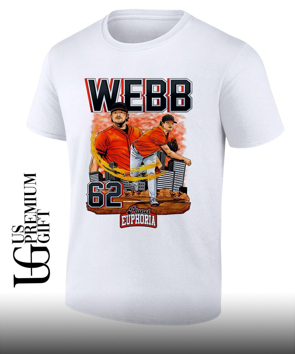 Logan Webb San Francisco Giants baseball Planet Euphoria graphic shirt