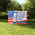 Look Out For Your Neighbor Stop Being Weired Haris Walz 24′ Yard Sign