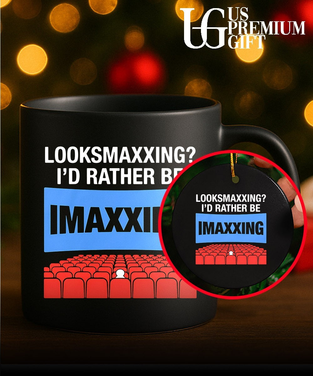 Looksmaxxing I’d rather be movie maxxing shirt