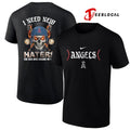 Los Angeles Angels I need new haters the old ones became my fans skull baseball shirt