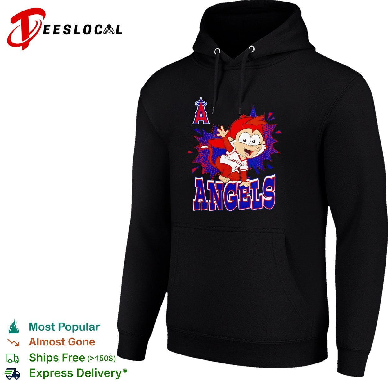 Los Angeles Angels Rally Monkey Mascot MLB shirt