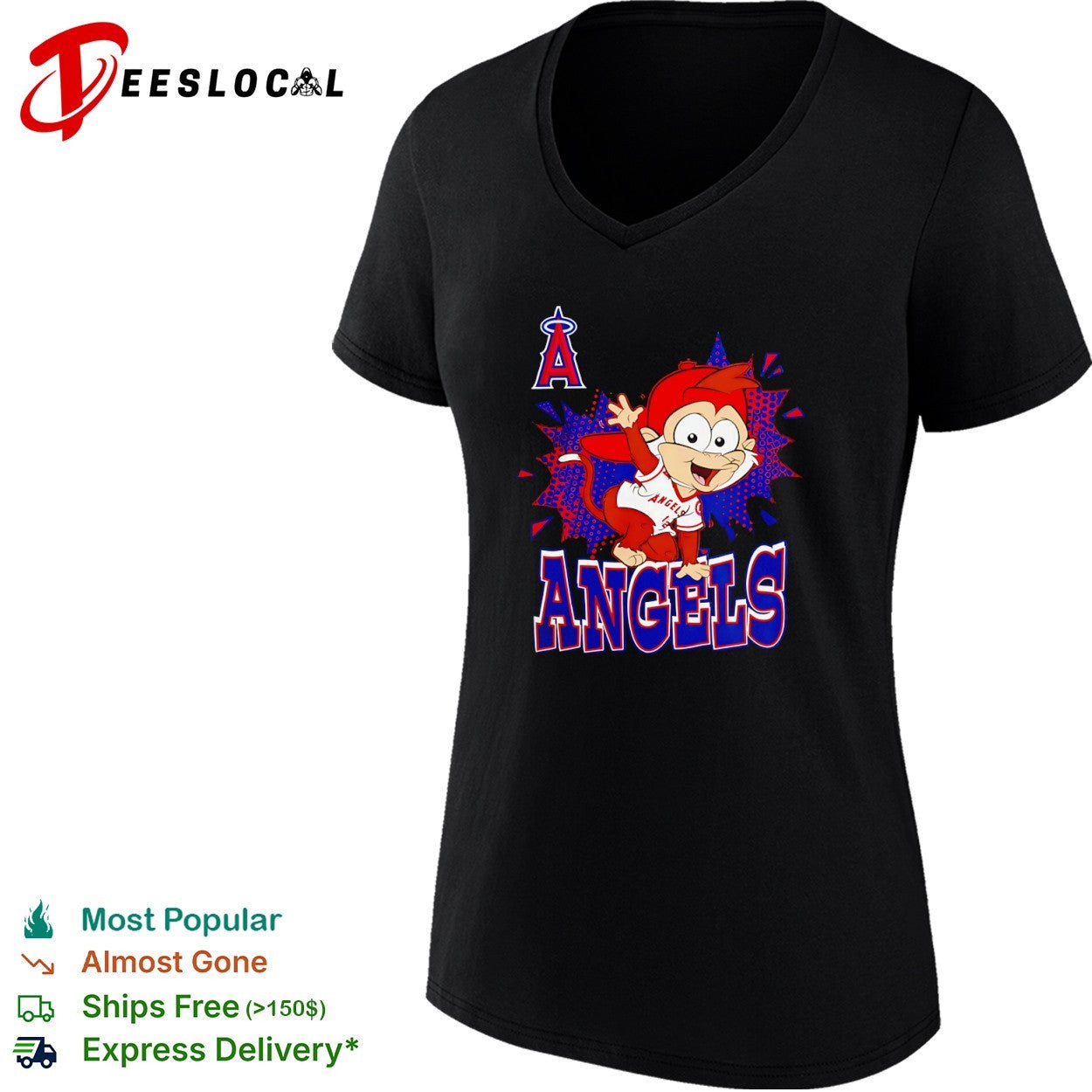 Los Angeles Angels Rally Monkey Mascot MLB shirt