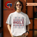 Los Angeles Angels baseball trees presents ugly Christmas 2025 shirt