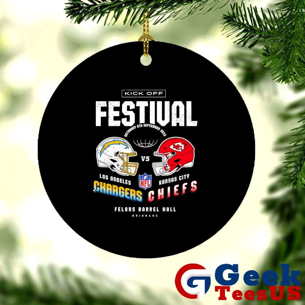 Los Angeles Chargers vs Kansas City Chiefs Festival Kick Off Felons Barrel Hall 2025 shirt