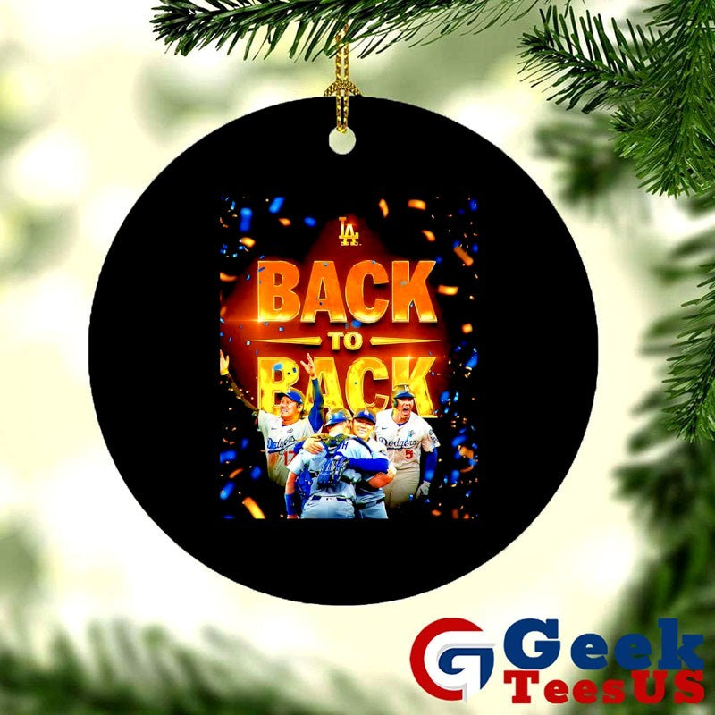 Los Angeles Dodgers 2025 MLB World Series Champions Back To Back Home poster shirt