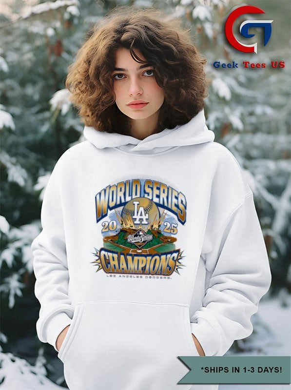 Los Angeles Dodgers 2025 World Series Champion graphic shirt