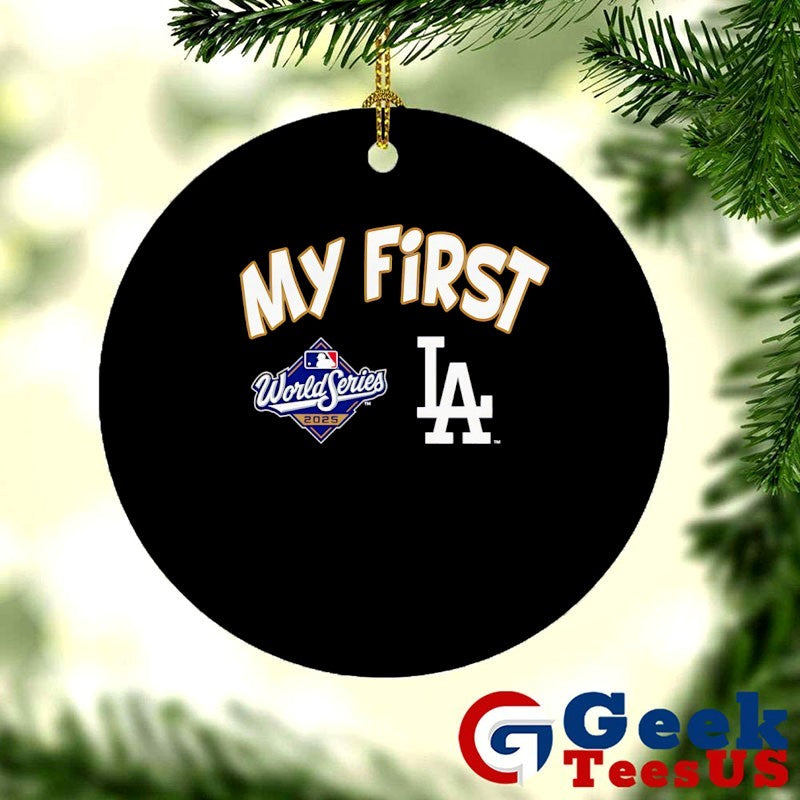 Los Angeles Dodgers 2025 World Series Champions My First shirt