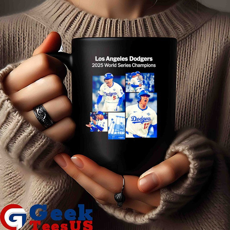 Los Angeles Dodgers 2025 World Series Champions photo shirt