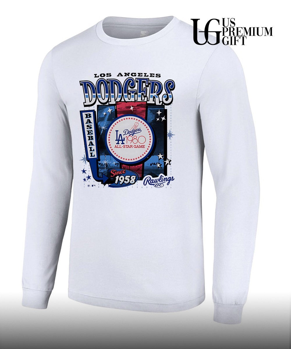 Los Angeles Dodgers Baseball 1980 World Champions Cooperstown poster shirt