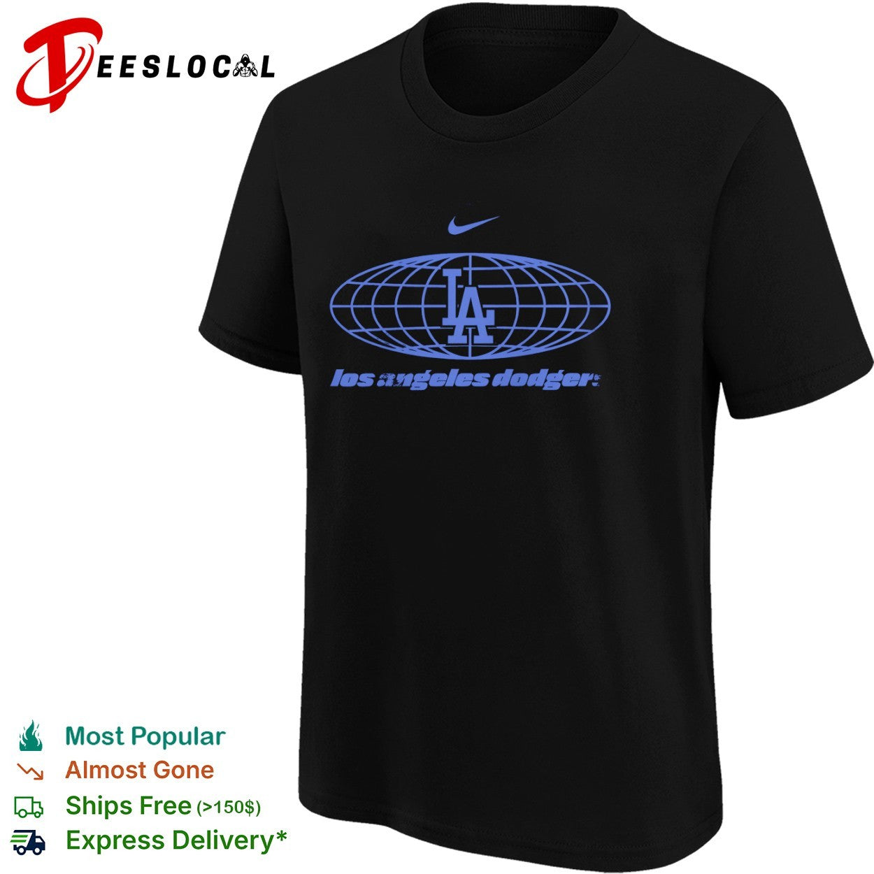 Los Angeles Dodgers Globe shirt