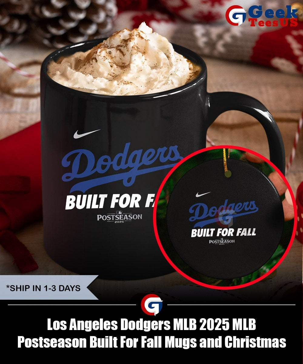 Los Angeles Dodgers MLB 2025 MLB Postseason Built For Fall shirt
