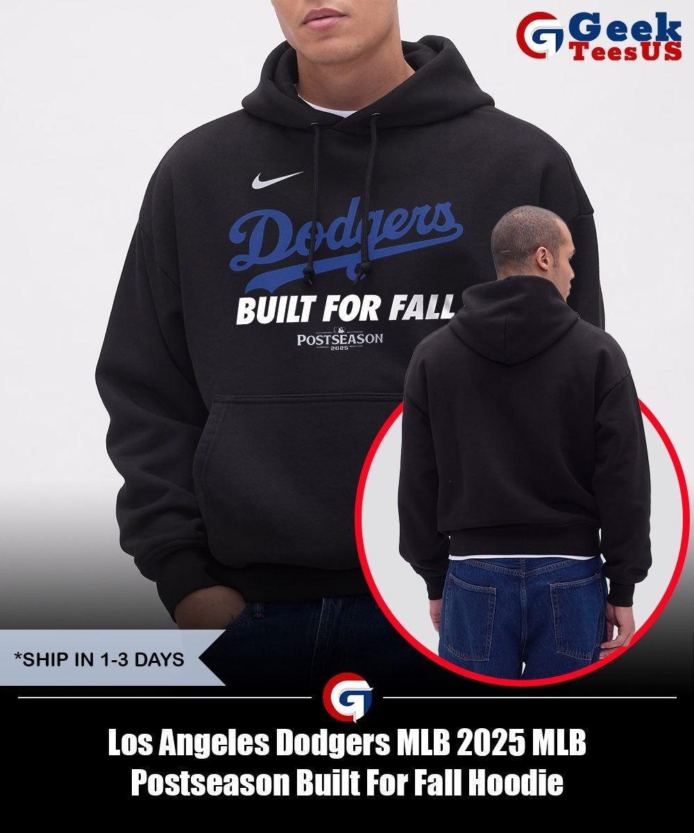 Los Angeles Dodgers MLB 2025 MLB Postseason Built For Fall shirt