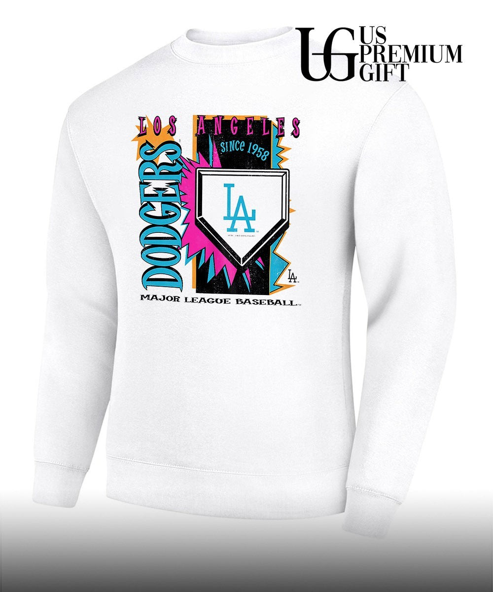 Los Angeles Dodgers Major League baseball since 1958 Cooperstown Neon shirt
