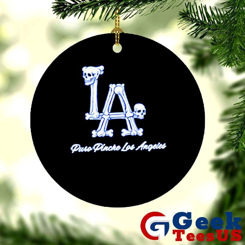 Los Angeles Dodgers Puro Pinche Los Angeles Baseball logo shirt