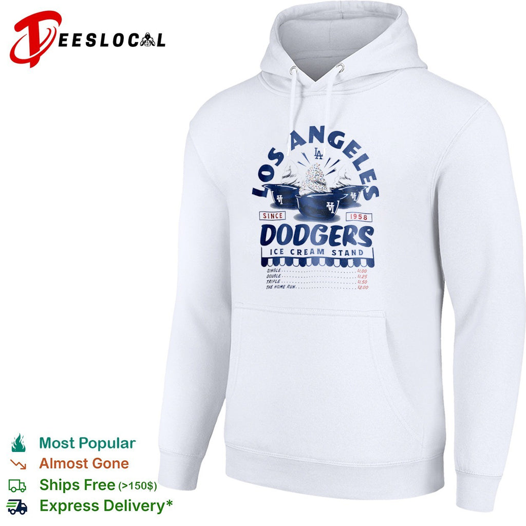 Los Angeles Dodgers Since 1958 Ice Cream Stand shirt