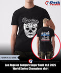 Los Angeles Dodgers Sugar Skull MLB 2025 World Series Champions shirt