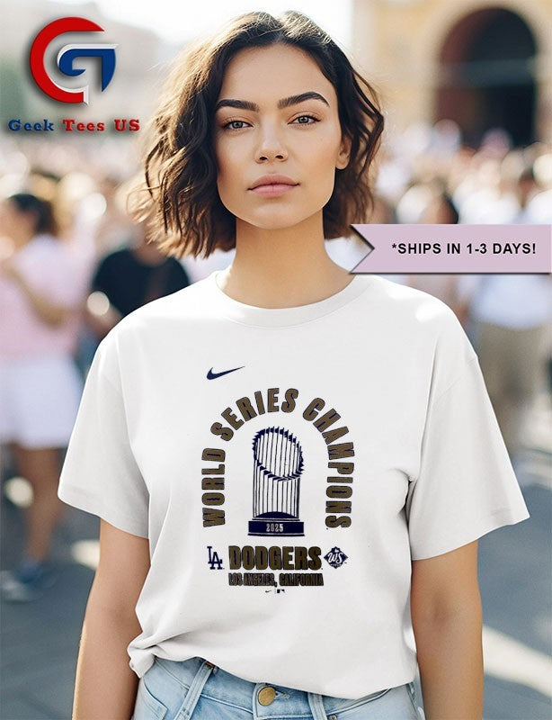 Los Angeles Dodgers World Series Champions Los Angeles California 2025 trophy shirt