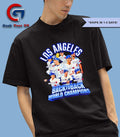 Los Angeles Dodgers back to back World Champions 2025 signature shirt