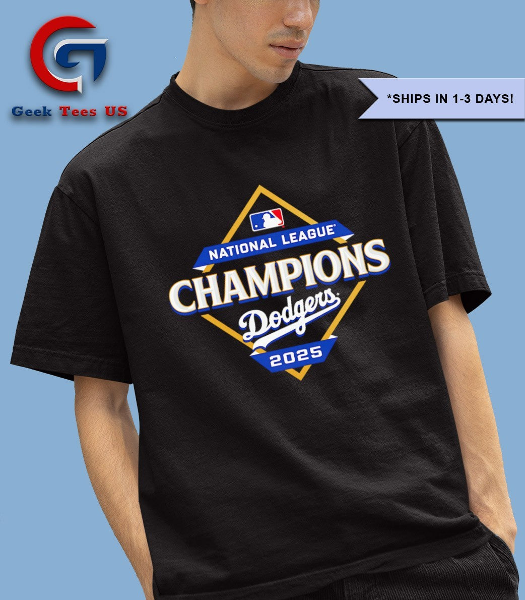 Los Angeles Dodgers baseball 2025 National League Champions Locker Room shirt