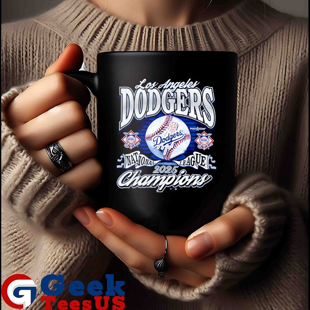Los Angeles Dodgers baseball 2025 National League Champions vintage shirt