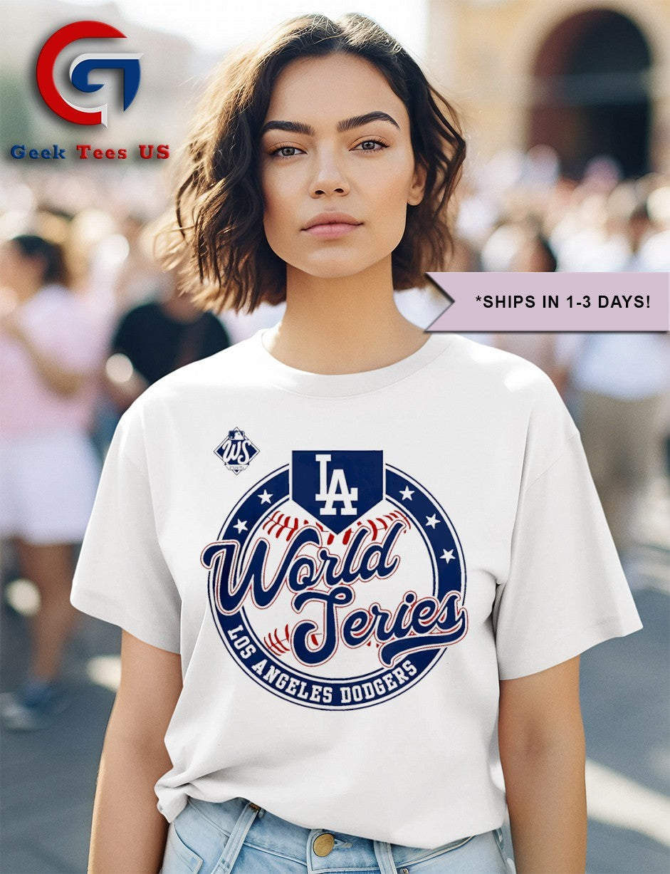Los Angeles Dodgers baseball 2025 World Series logo shirt