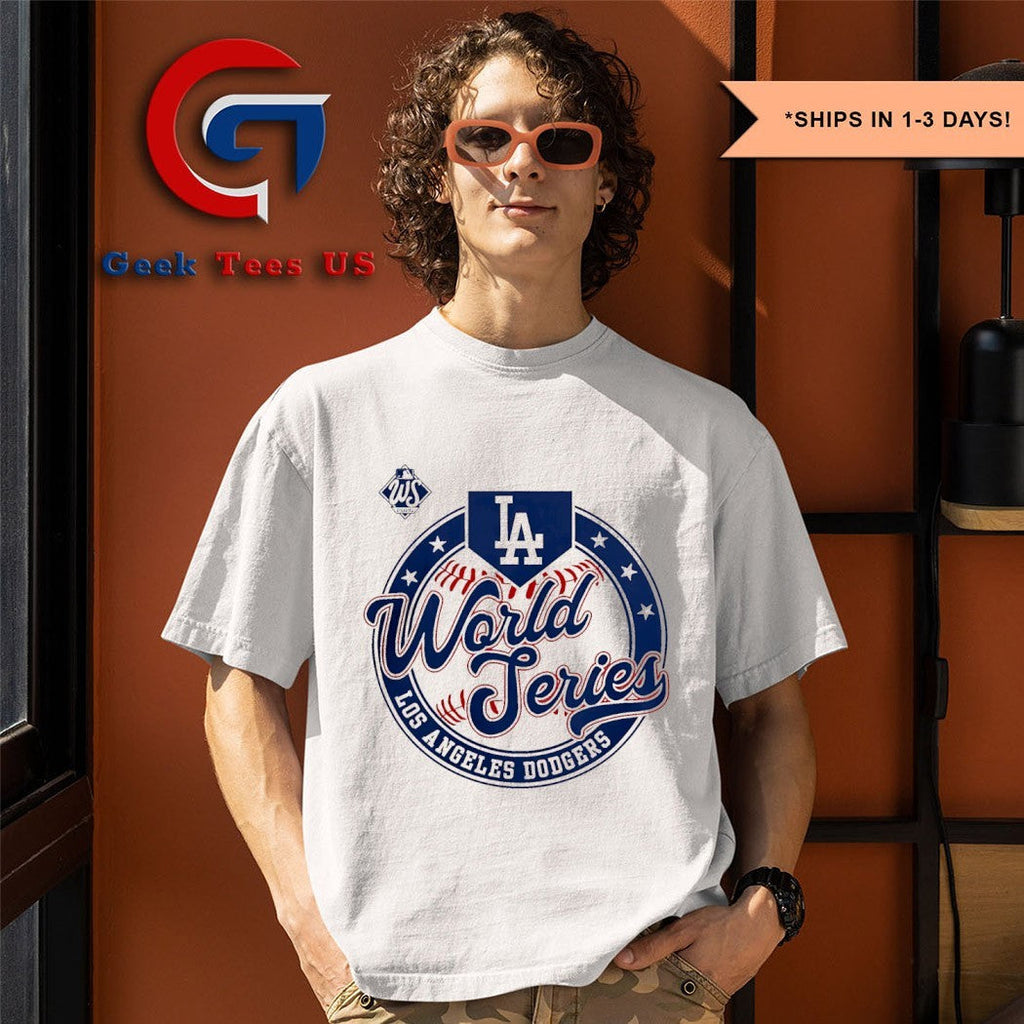 Los Angeles Dodgers baseball 2025 World Series logo shirt