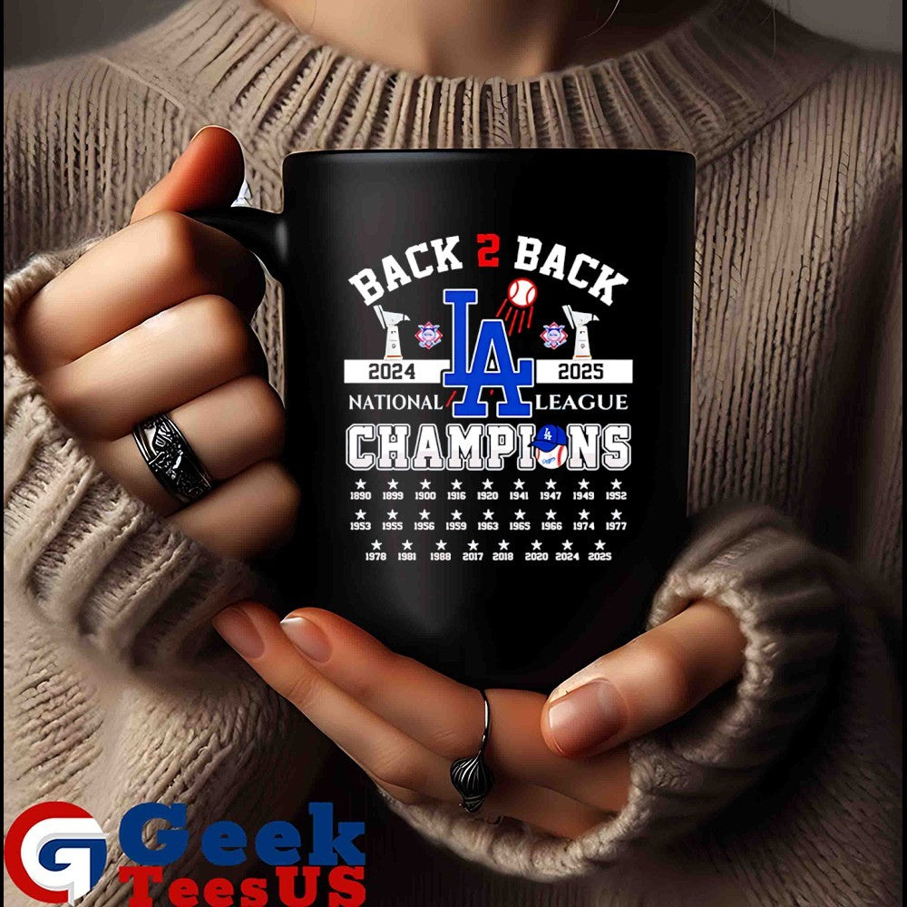 Los Angeles Dodgers baseball B2B 2024-2025 National League Champions shirt