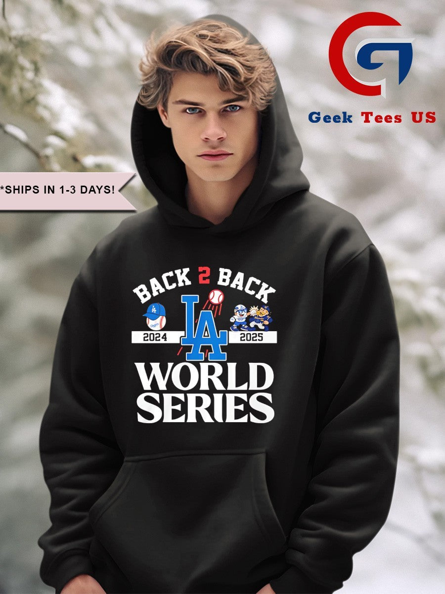 Los Angeles Dodgers baseball B2B 2024-2025 World Series National League Champions shirt