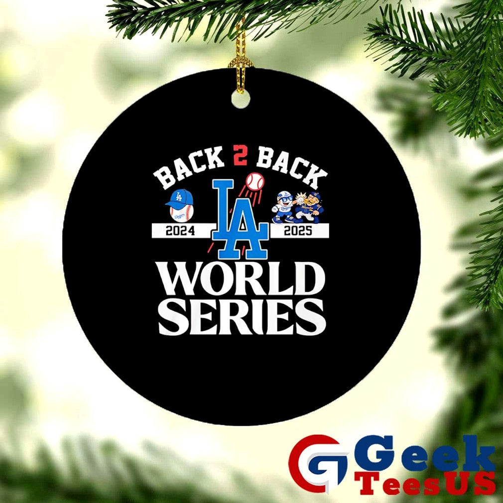 Los Angeles Dodgers baseball B2B 2024-2025 World Series National League Champions shirt